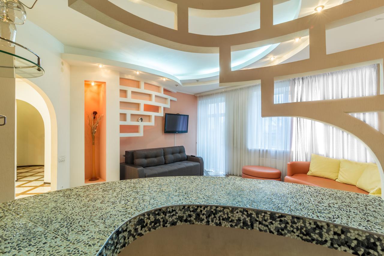 Lux Near Most City With Panoramic Windows Dnipro Ngoại thất bức ảnh